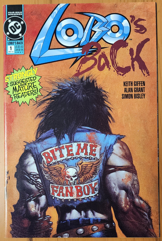 LOBOS BACK #1 1992 [SD01] Lobo DC COMICS   