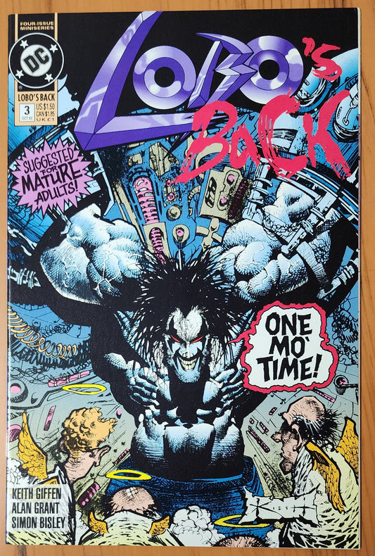 LOBOS BACK #3 1992 [SD01] Lobo DC COMICS   
