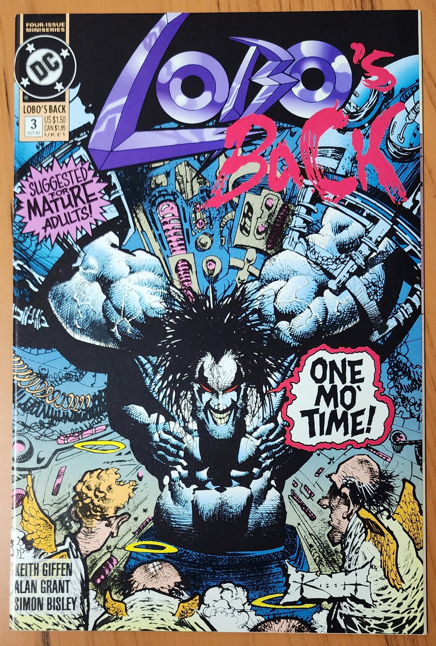 LOBOS BACK #3 1992 [SD02] Lobo DC COMICS   