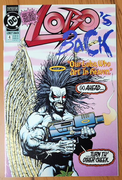 LOBOS BACK #4 1992 Lobo DC COMICS   