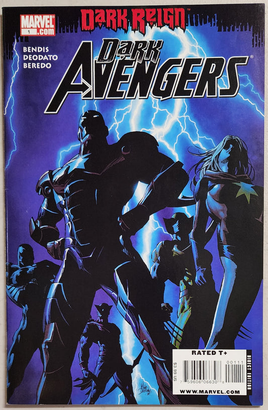 DARK AVENGERS #1 2009 (1ST APP IRON PATRIOT) Avengers MARVEL COMICS   