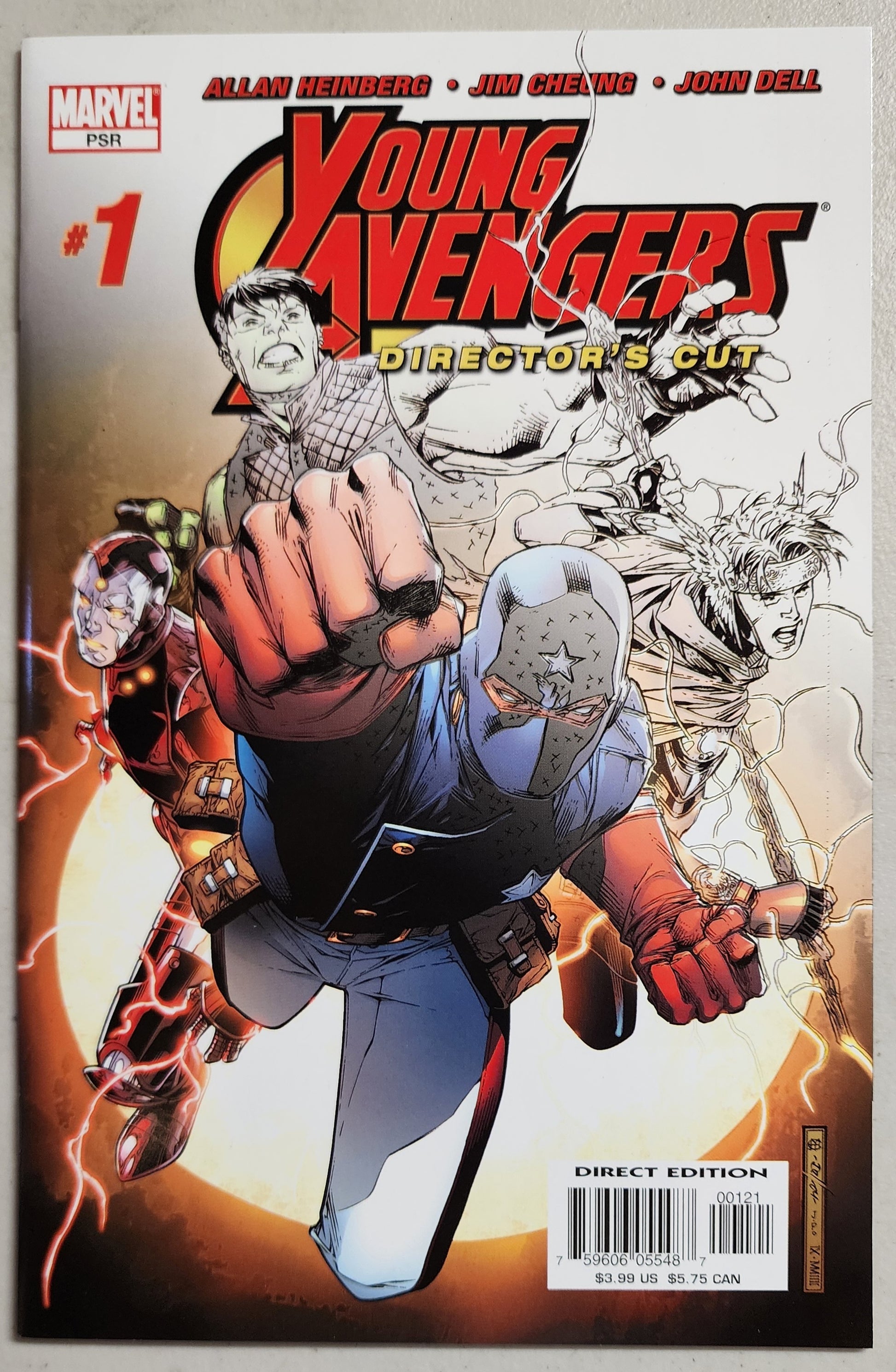 YOUNG AVENGERS DIRECTORS CUT #1 2005 (1ST APP YOUNG AVENGERS) Young Avengers MARVEL COMICS