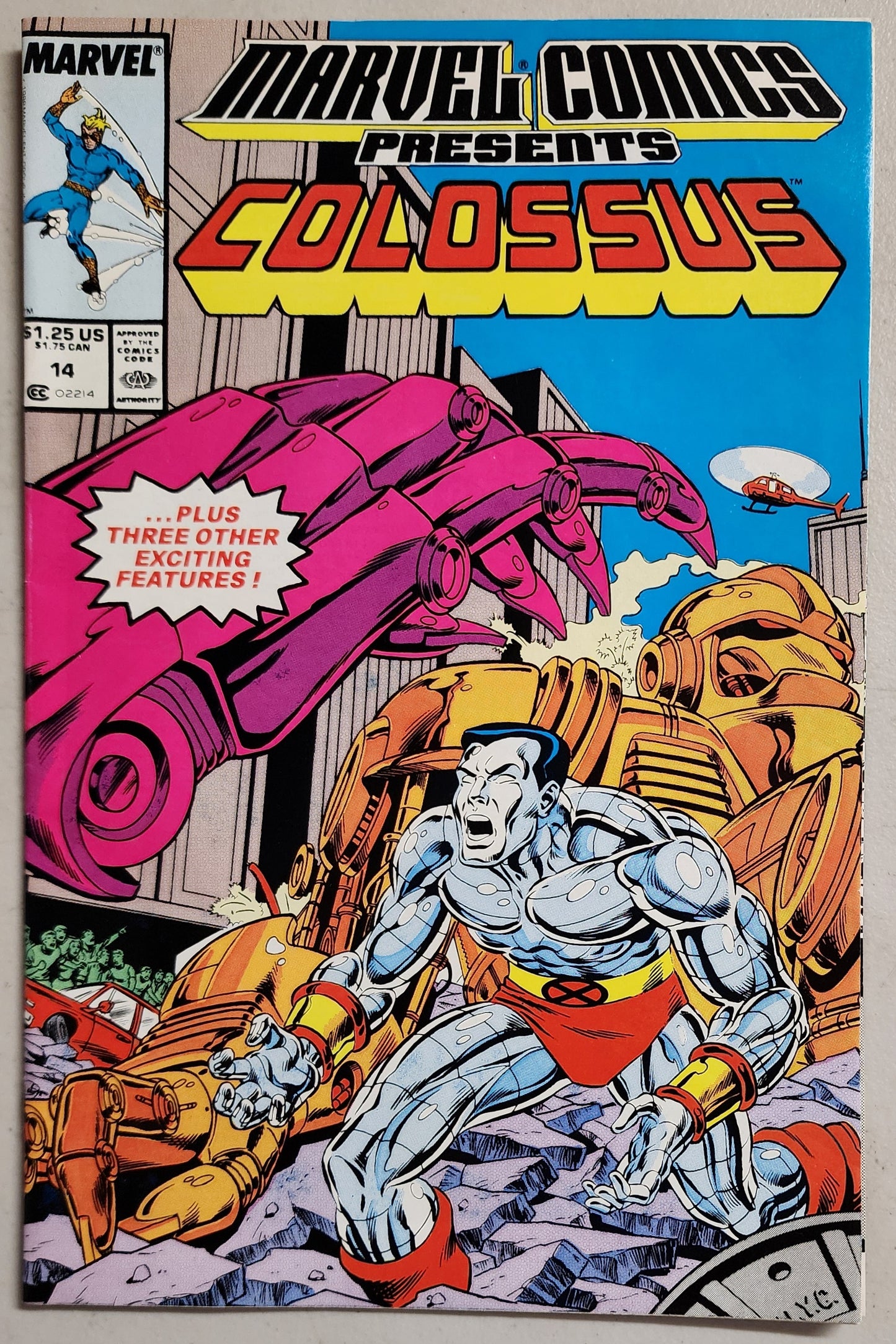 MARVEL COMICS PRESENTS #14 1989 (1ST APP RAMONDA) Marvel Comics Presents MARVEL COMICS