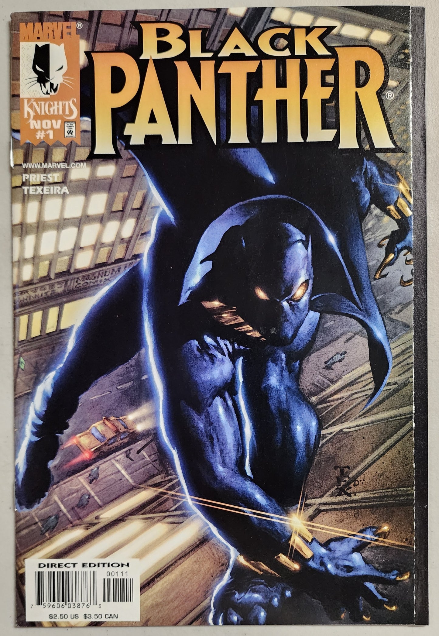 BLACK PANTHER #1 1998 (1ST APP OKOYE ZURI NAKIA) Black Panther MARVEL COMICS