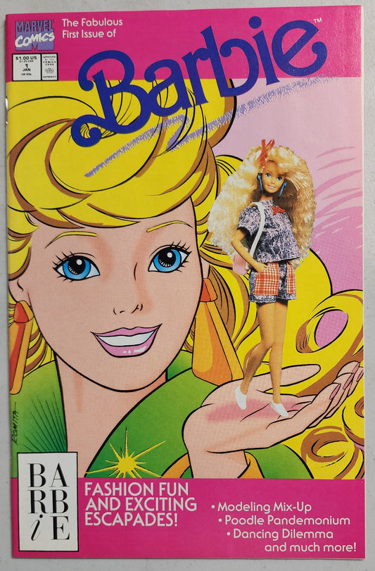 BARBIE #1 1991 [S02] Barbie MARVEL COMICS