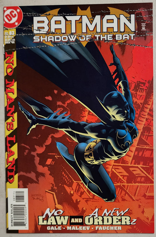 BATMAN SHADOW OF THE BAT #83 (1ST APP HUNTRESS AS BATGIRL) 1999