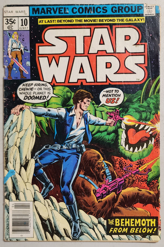 STAR WARS #10 NEWSSTAND 1978