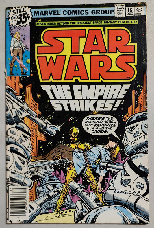 STAR WARS #18 1978 Star Wars MARVEL COMICS   