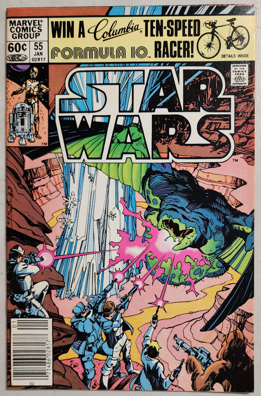 STAR WARS #55 NEWSSTAND 1982