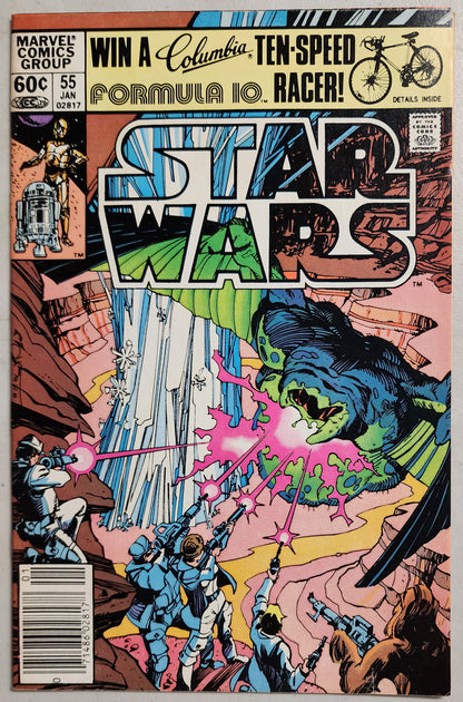 STAR WARS #55 NEWSSTAND 1982 Star Wars MARVEL COMICS   