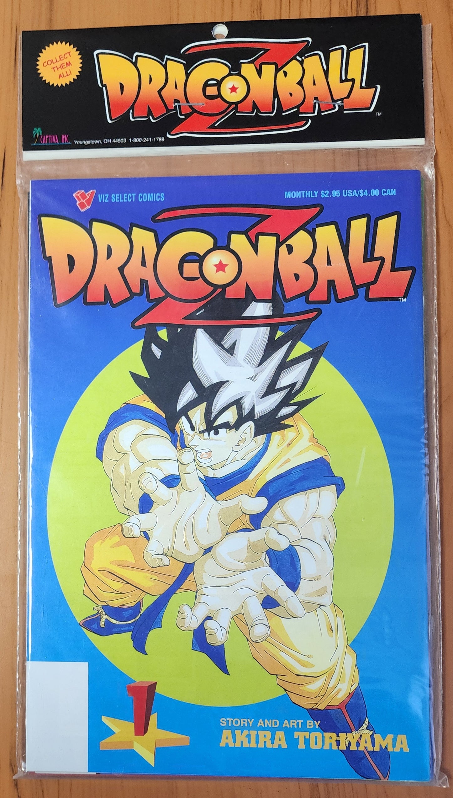 DRAGON BALL Z #1-#4 SEALED SET 1999 Dragon Ball VIZ MEDIA LLC   