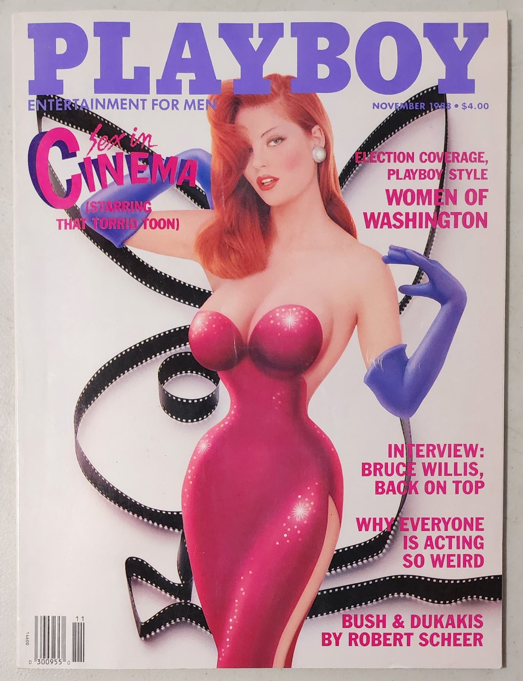 PLAYBOY MAGAZINE NOVEMBER 1988 [SD02] Playboy PLAYBOY   