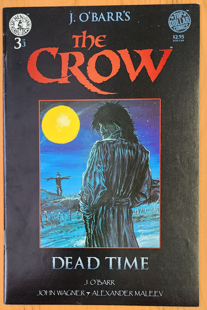 CROW DEAD TIME #1-#3 COMPLETE SET JAMES O'BARR 1996 Crow KITCHEN SINK PRESS   