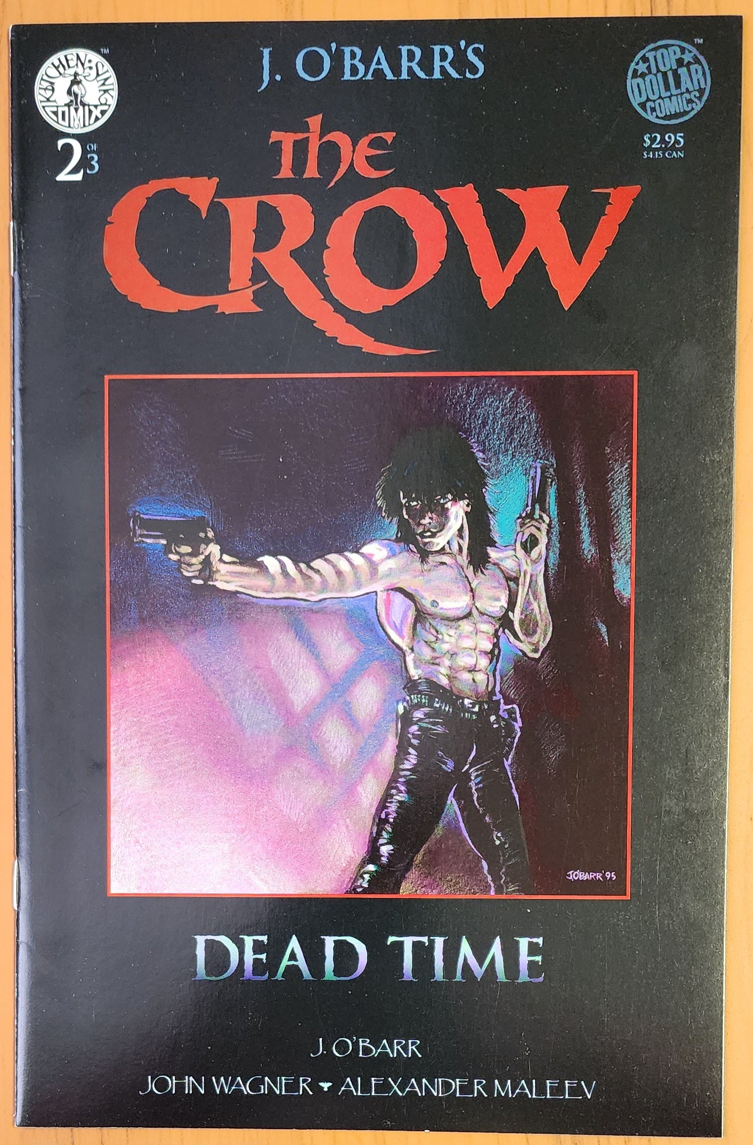 CROW DEAD TIME #1-#3 COMPLETE SET JAMES O'BARR 1996 Crow KITCHEN SINK PRESS   