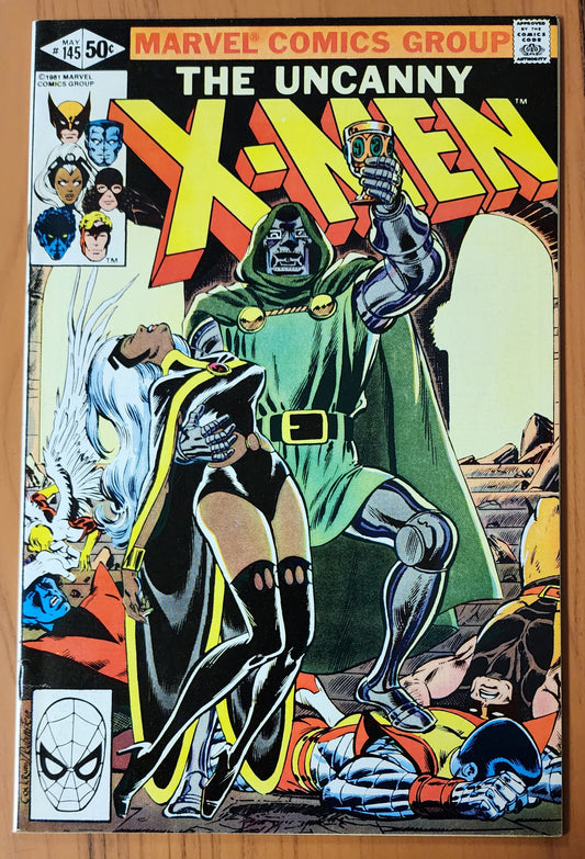 X-MEN #145 1981 (1ST APP DOOM SQUAD) X-Men MARVEL COMICS   