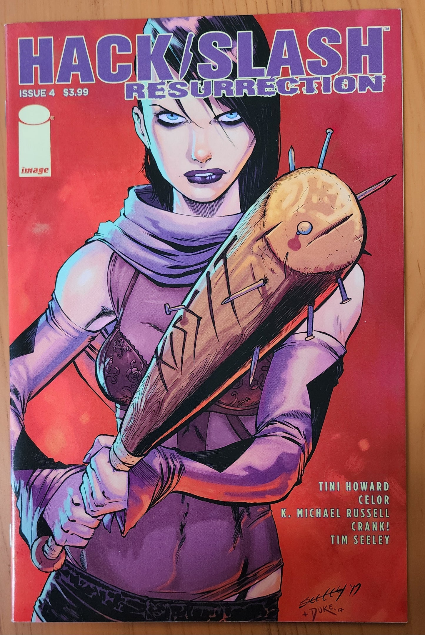 HACK SLASH RESURRECTION #4 2017 Hack Slash IMAGE COMICS