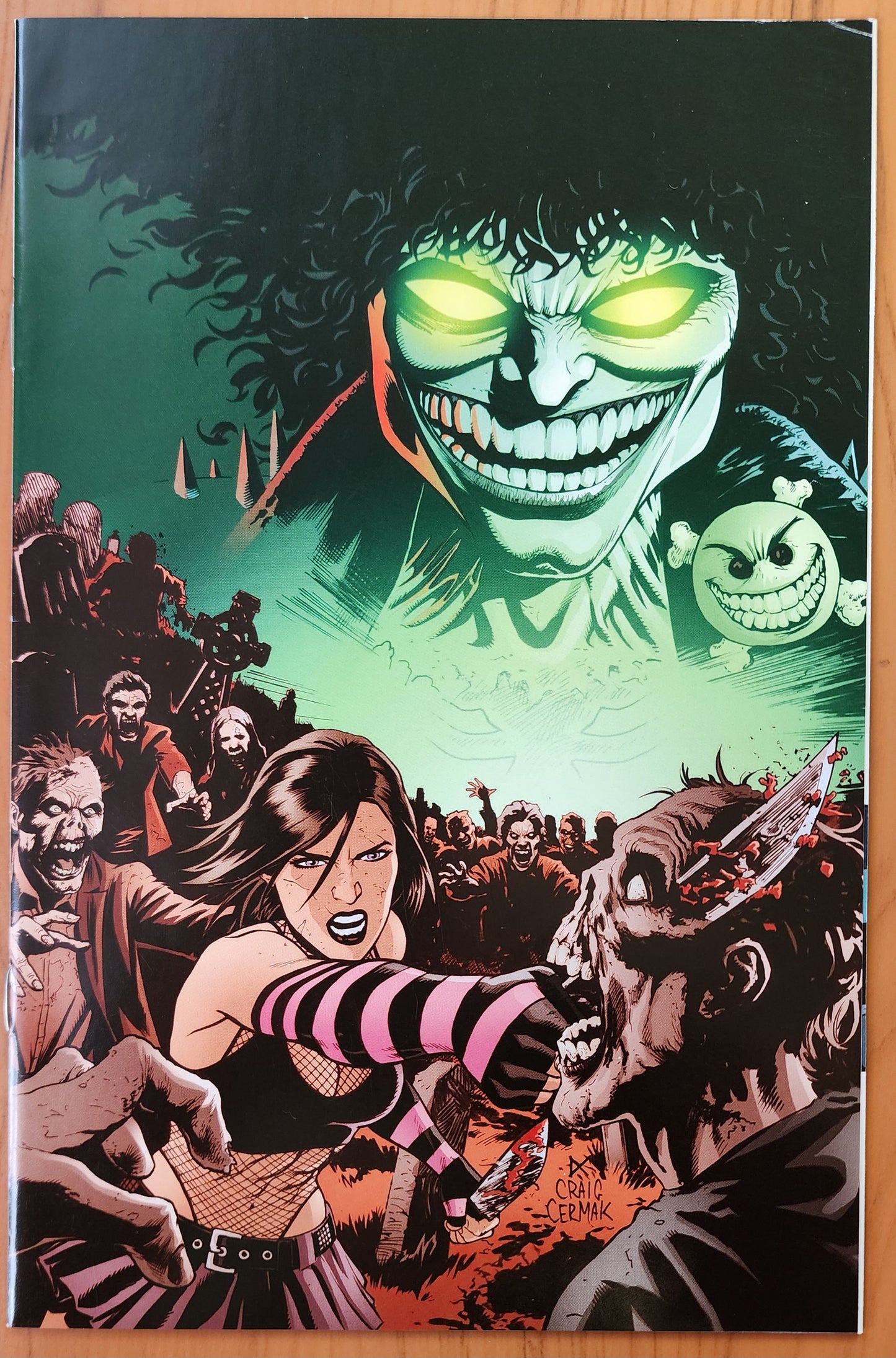 HACK SLASH VS CHAOS #2 1:30 ERMAK VIRGIN VARIANT 2019 Hack Slash DYNAMITE