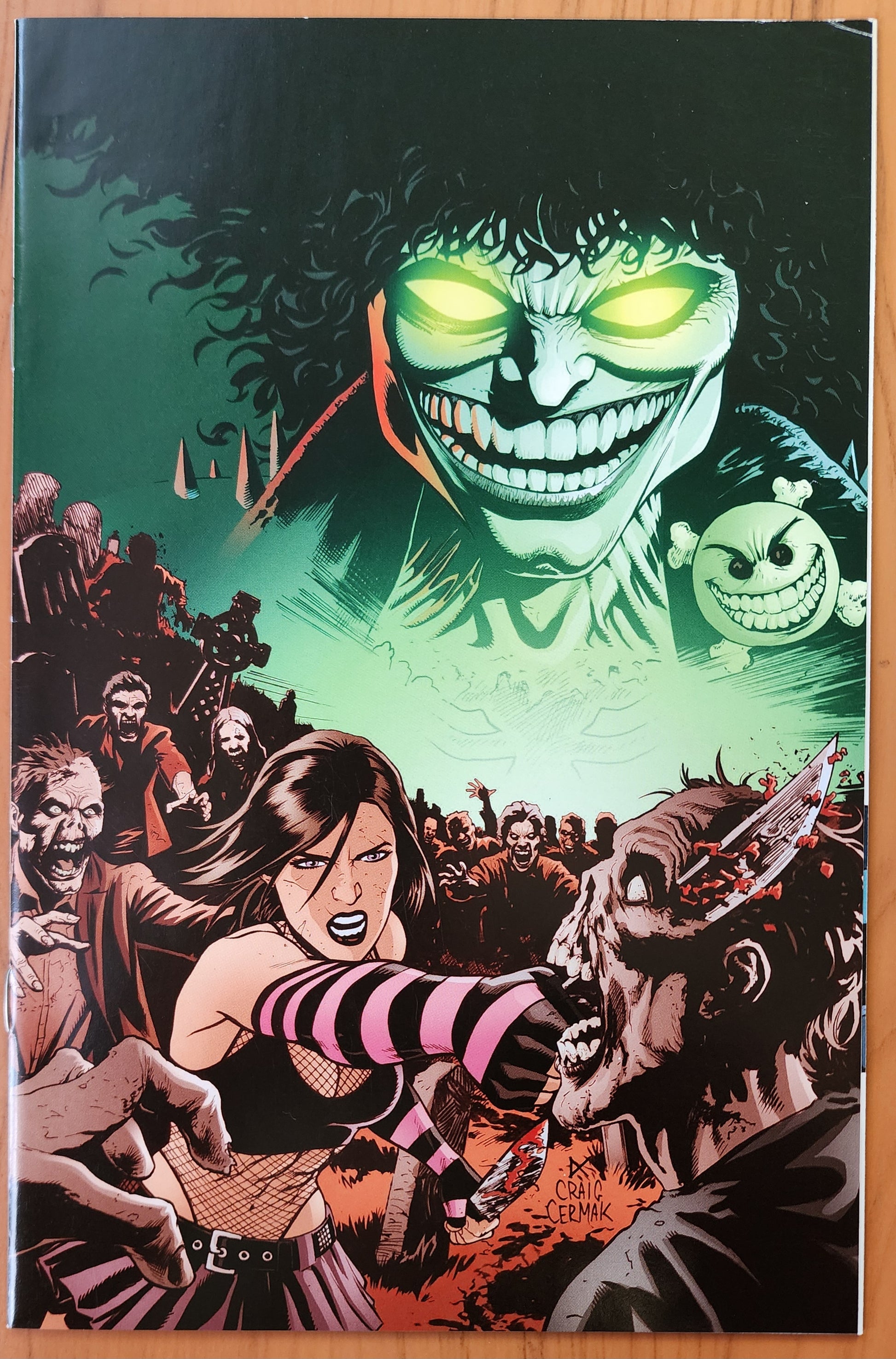 HACK SLASH VS CHAOS #2 1:30 ERMAK VIRGIN VARIANT 2019 Hack Slash DYNAMITE