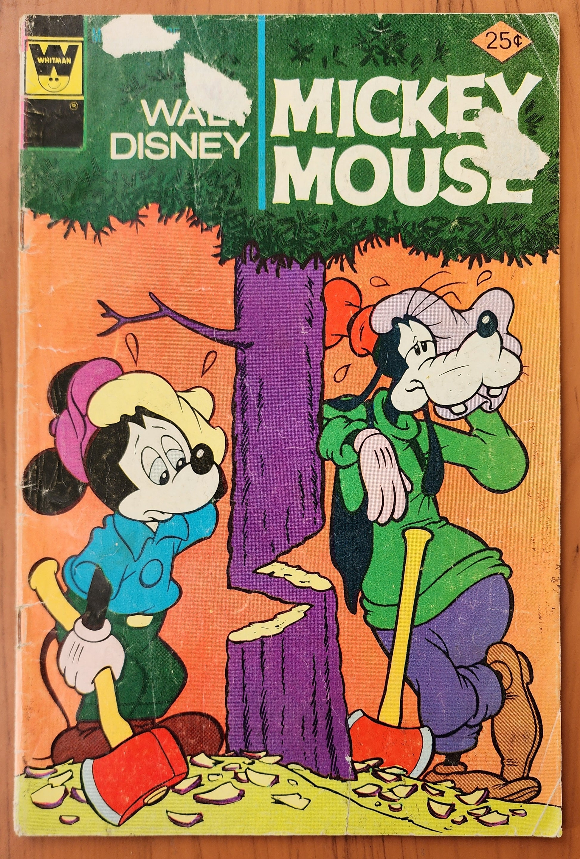 WALT DISNEY MICKEY MOUSE #154 1974 WHITMAN VARIANT Disney DISNEY