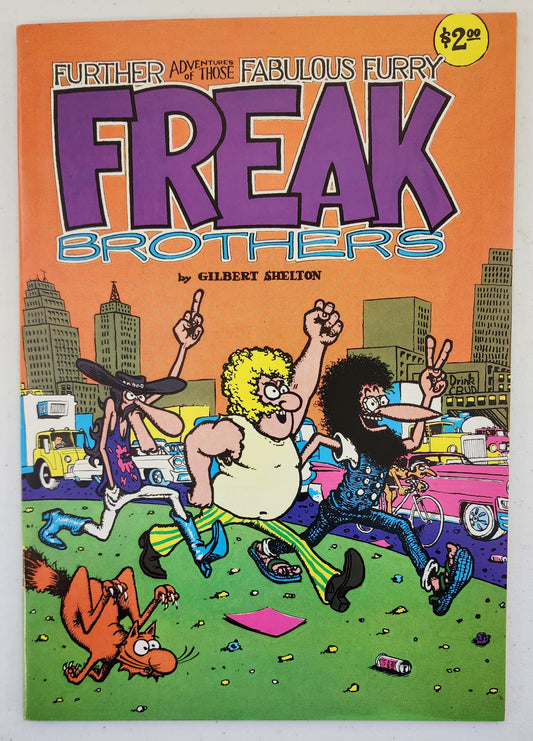FABULOUS FURRY FREAK BROTHERS #2 12th print RIP OFF PRESS