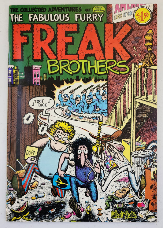 COLLECTED ADVENTURES OF FABULOUS FURRY FREAK BROTHERS RIP OFF PRESS