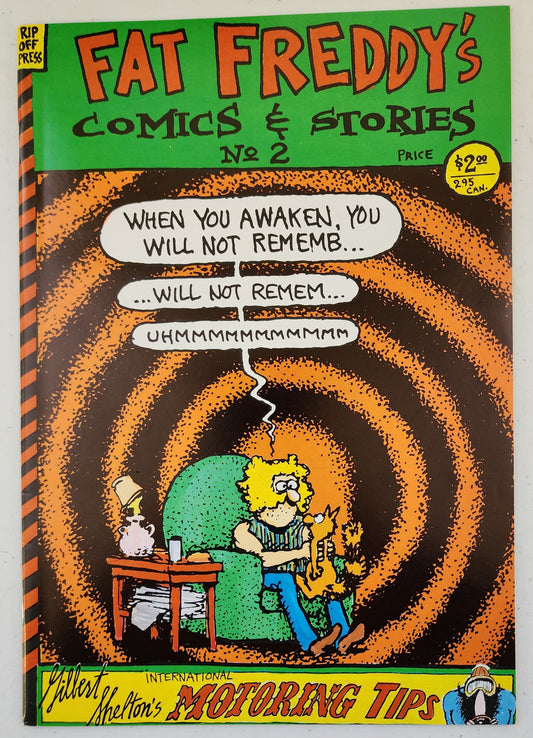 FAT FREDDYS COMICS & STORIES #2 RIP OFF PRESS