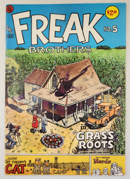 FABULOUS FURRY FREAK BROTHERS #5 5th print RIP OFF PRESS
