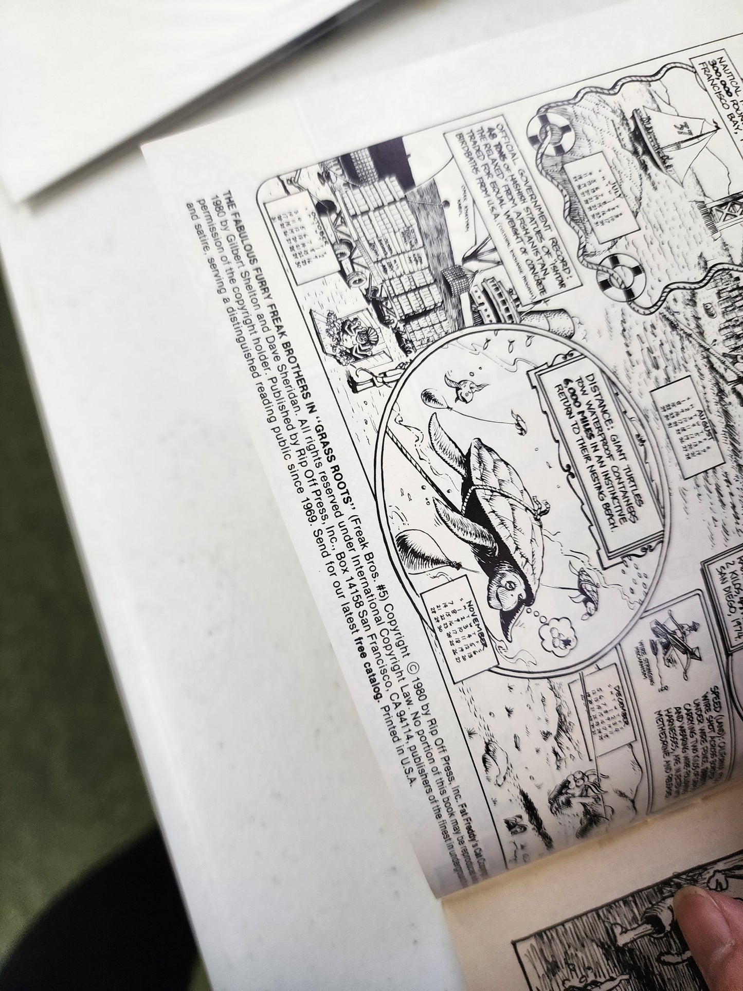 FABULOUS FURRY FREAK BROTHERS #5 5th print RIP OFF PRESS