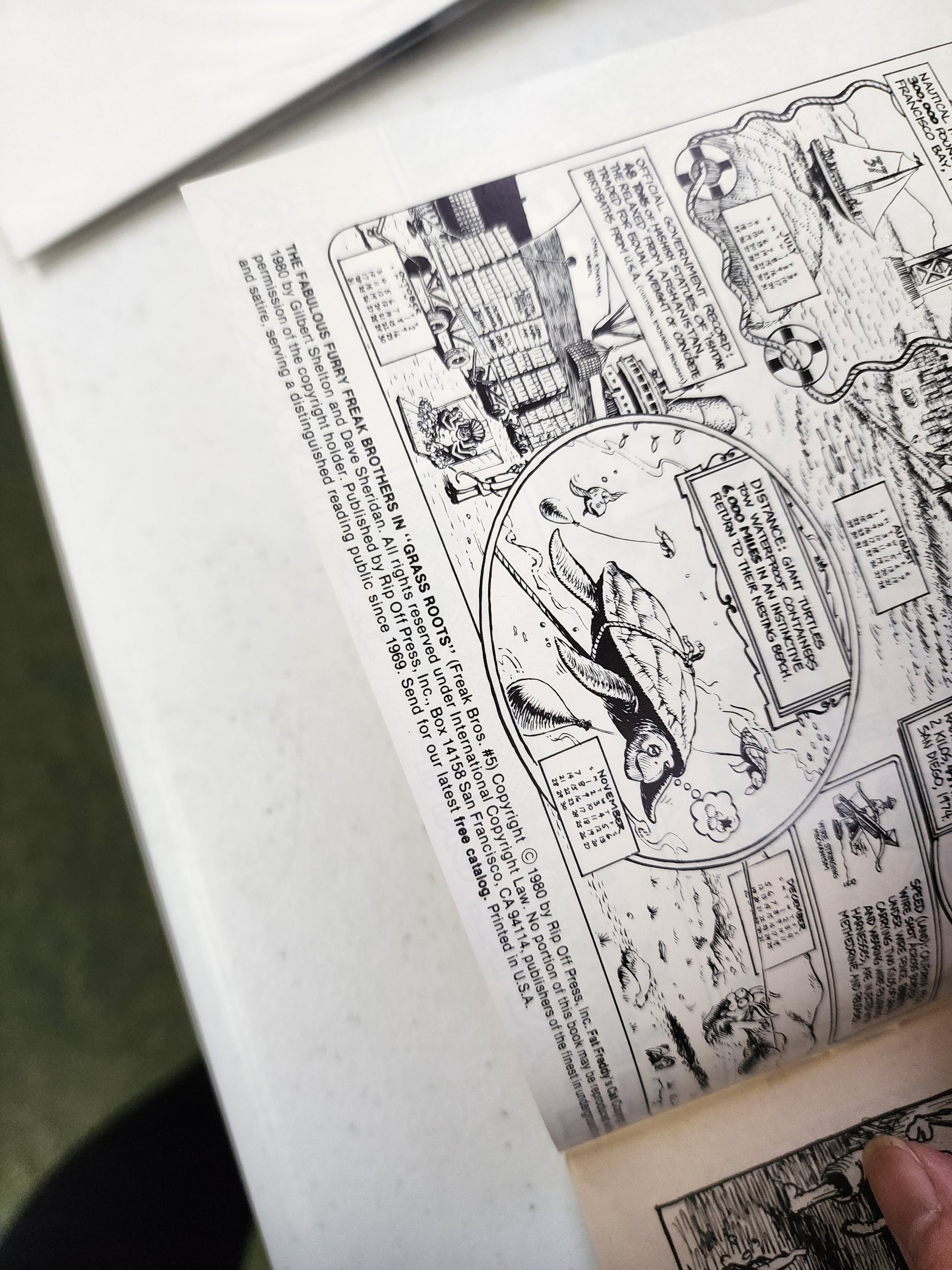 FABULOUS FURRY FREAK BROTHERS #5 5th print RIP OFF PRESS