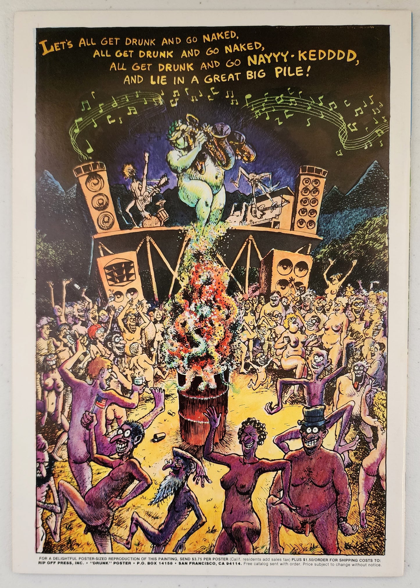FABULOUS FURRY FREAK BROTHERS #5 5th print RIP OFF PRESS