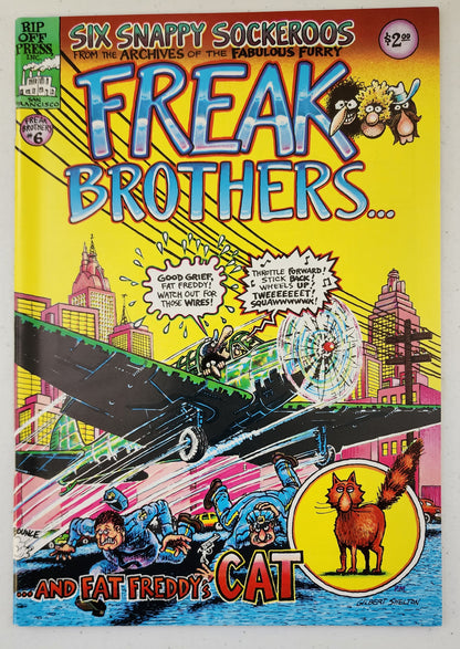 FABULOUS FURRY FREAK BROTHERS #6 3rd print RIP OFF PRESS
