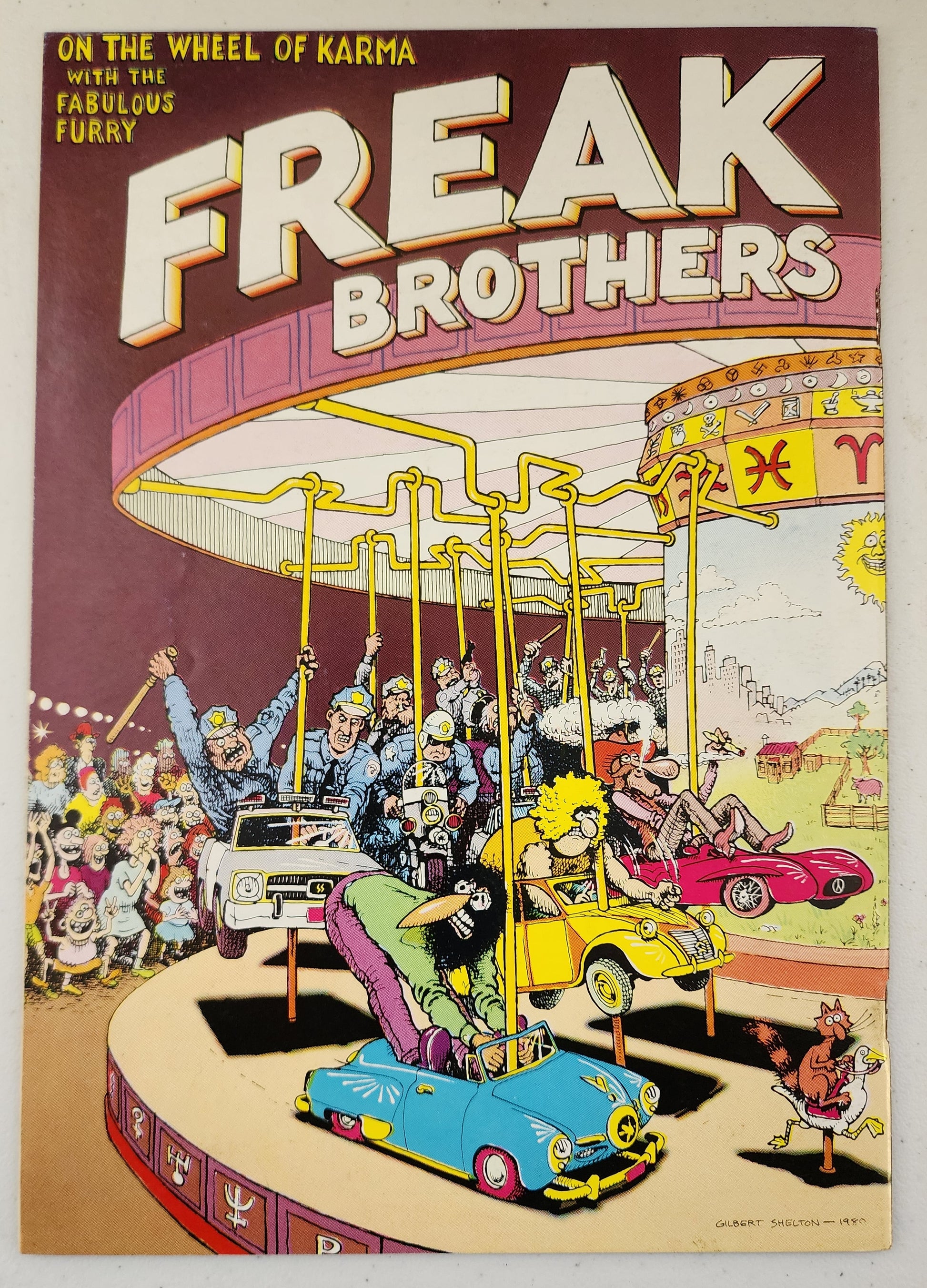 FABULOUS FURRY FREAK BROTHERS #7 2nd print RIP OFF PRESS