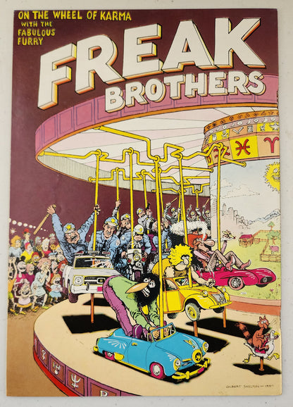 FABULOUS FURRY FREAK BROTHERS #7 2nd print RIP OFF PRESS