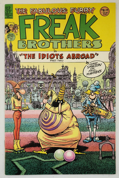 FABULOUS FURRY FREAK BROTHERS #9 3rd print RIP OFF PRESS