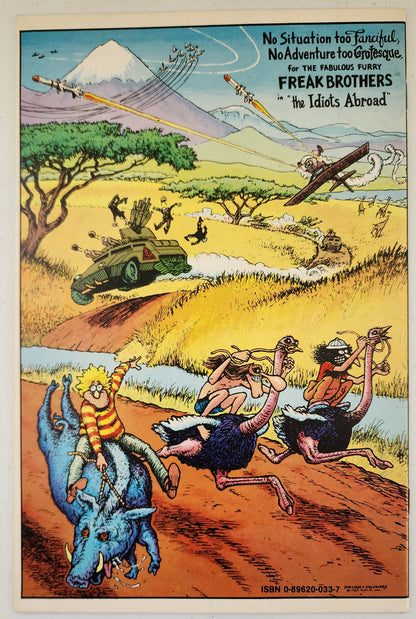 FABULOUS FURRY FREAK BROTHERS #9 3rd print RIP OFF PRESS