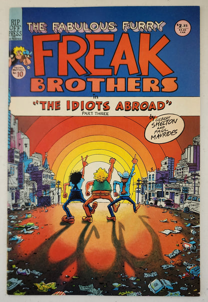 FABULOUS FURRY FREAK BROTHERS #10 RIP OFF PRESS