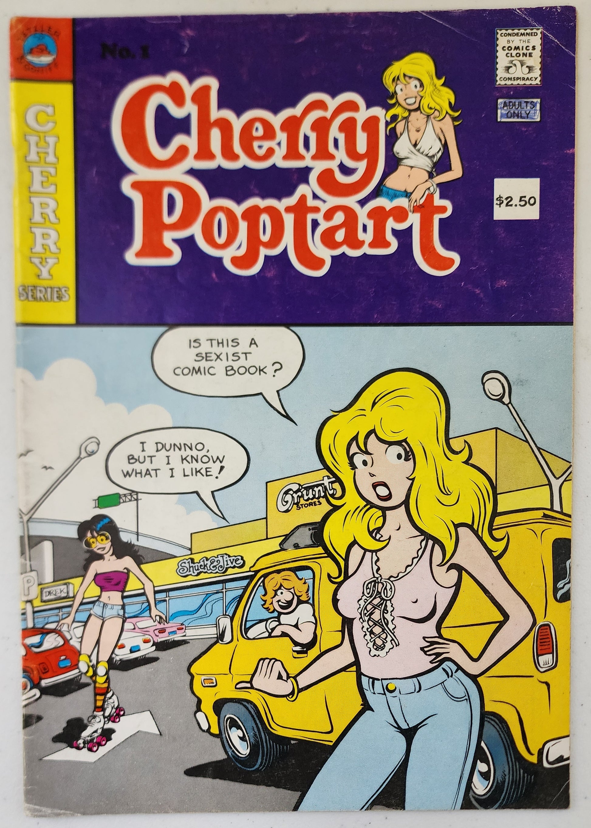 CHERRY POPTART #1 2ND PRINT 1985 CHERRY COMICS