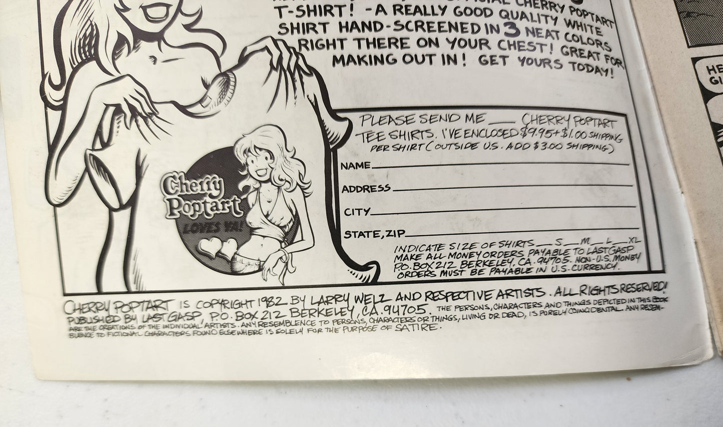 CHERRY POPTART #1 2ND PRINT 1985 CHERRY COMICS