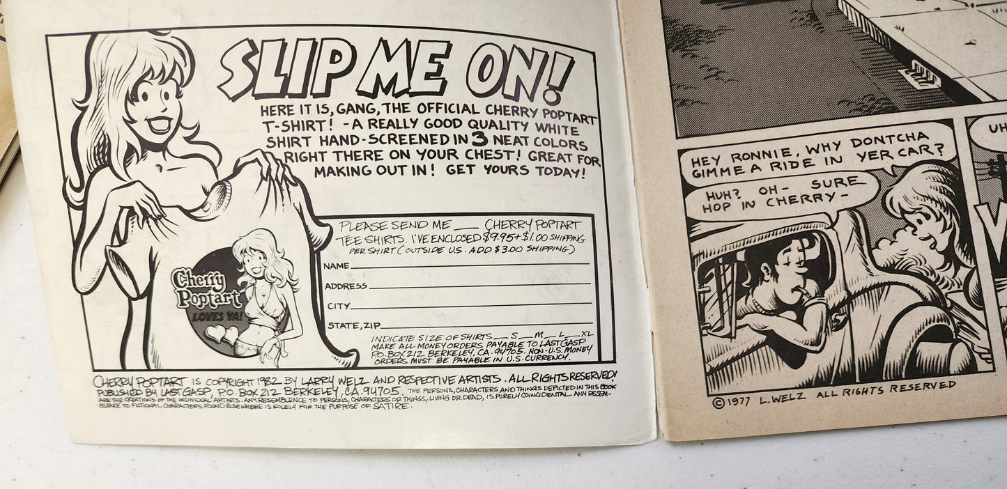 CHERRY POPTART #1 2ND PRINT 1985 CHERRY COMICS