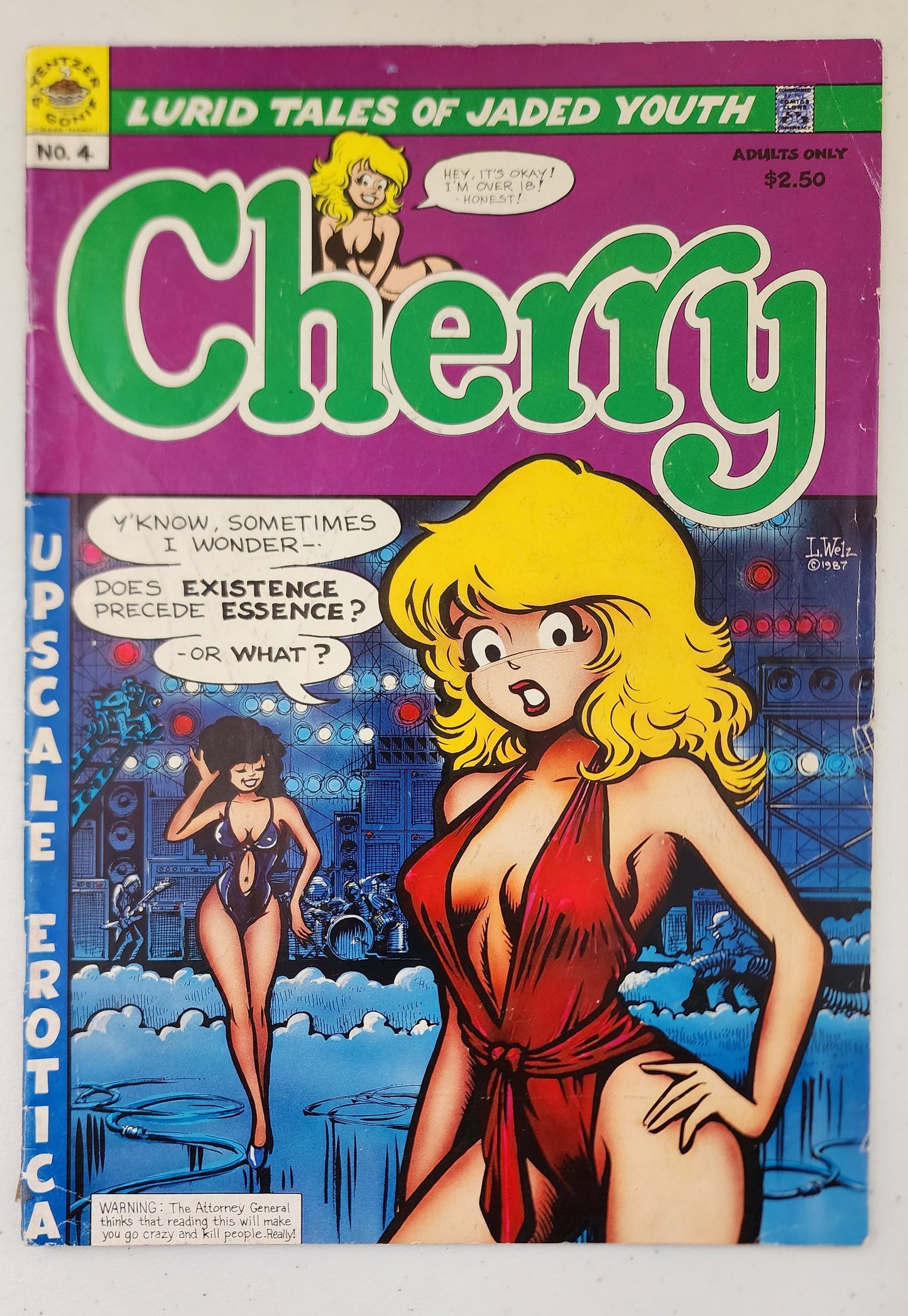 CHERRY POPTART #4 1987 CHERRY COMICS