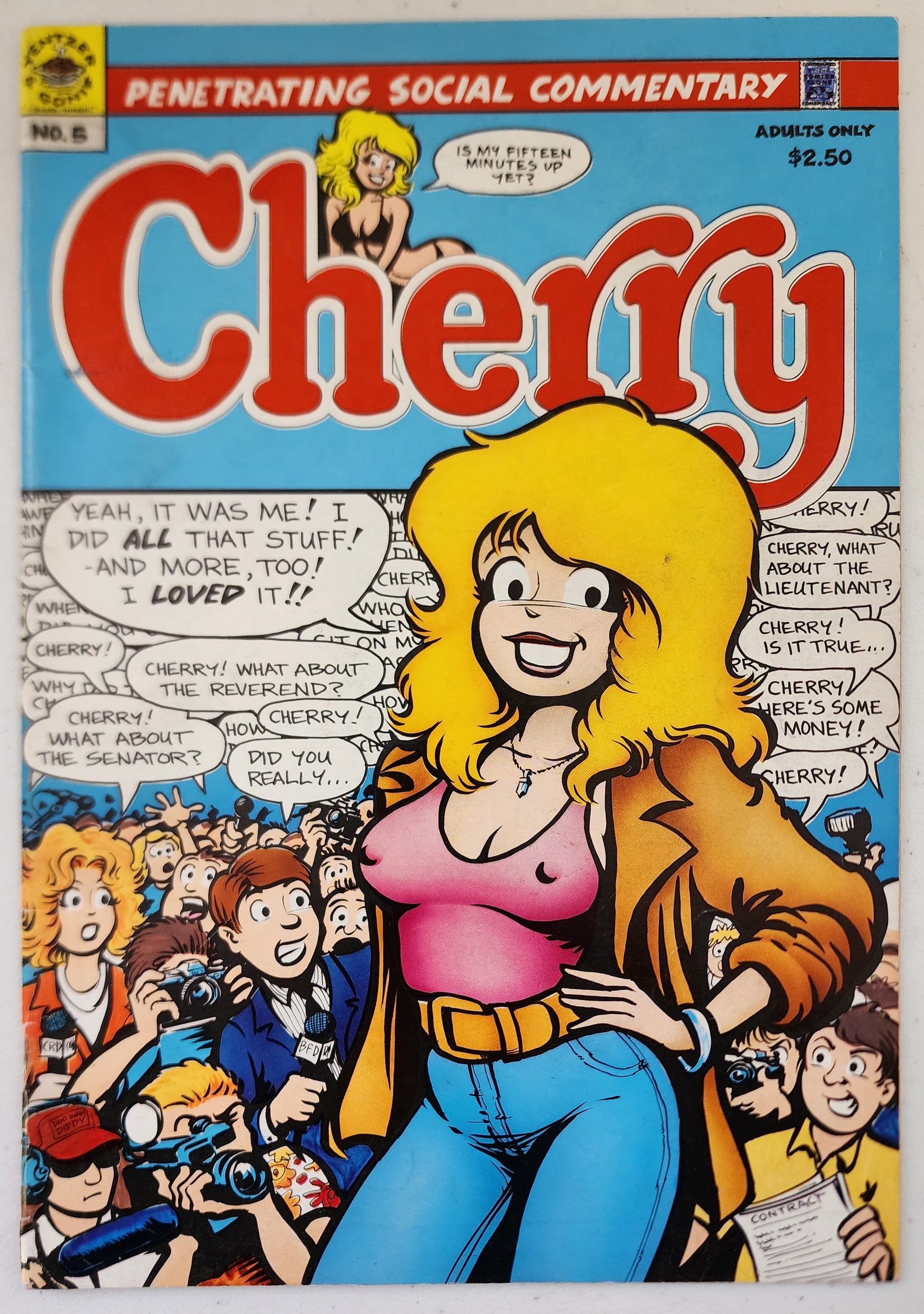 CHERRY POPTART #5 1987 CHERRY COMICS