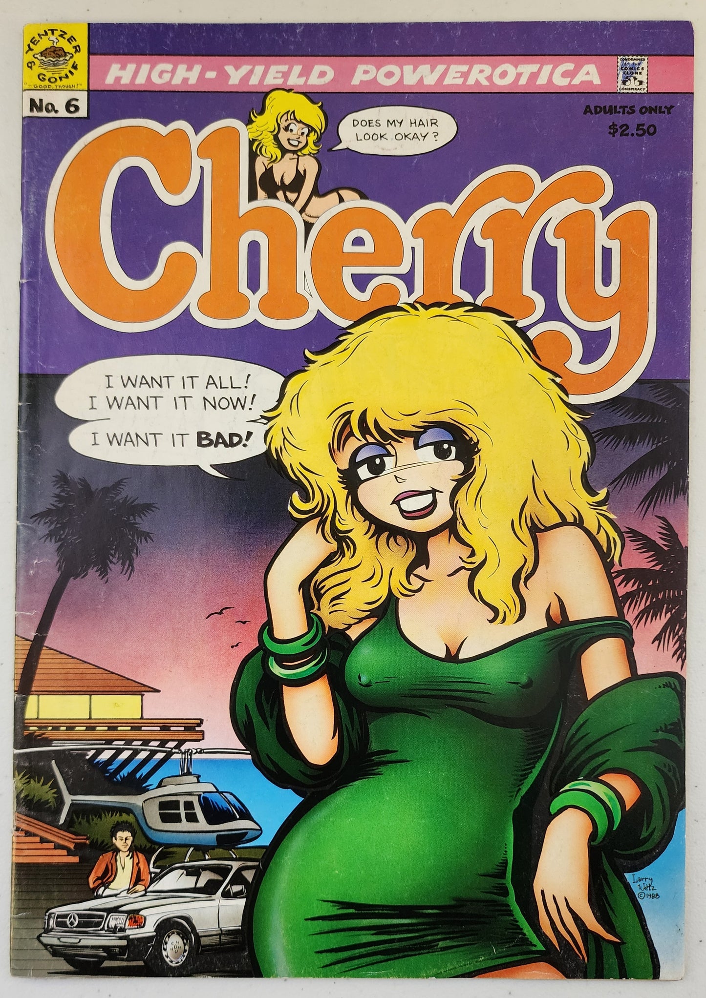 CHERRY POPTART #6 1988 CHERRY COMICS