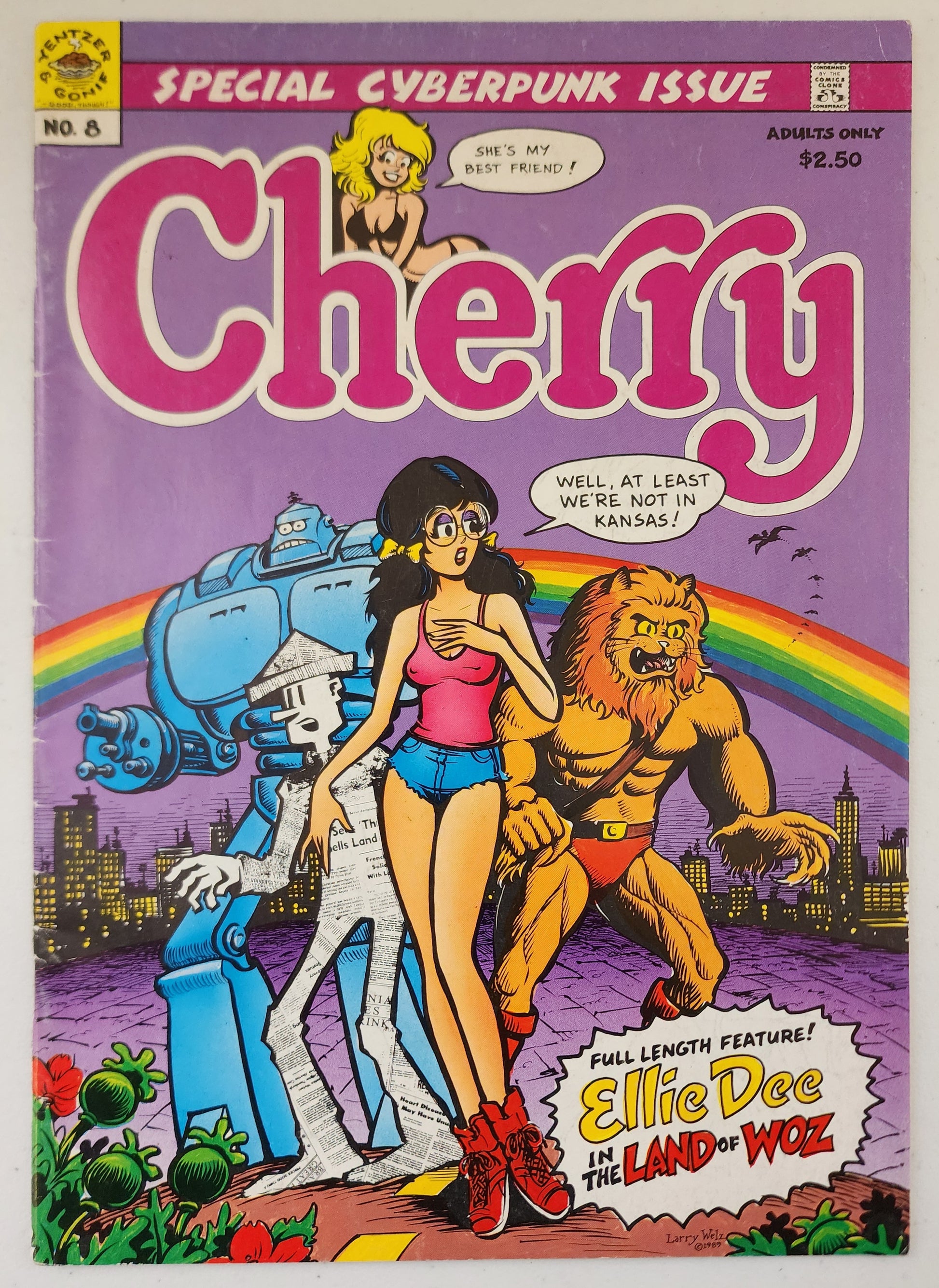 CHERRY POPTART #8 1989 CHERRY COMICS