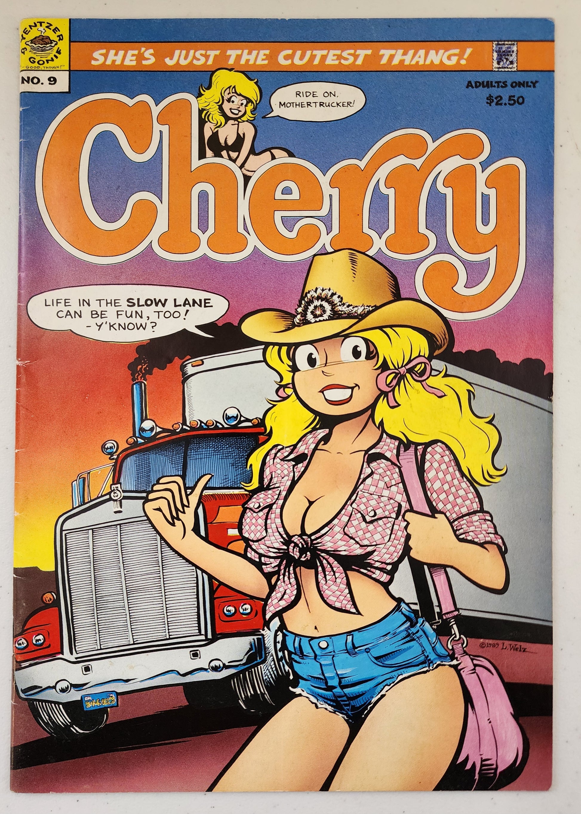 CHERRY POPTART #9 1990 CHERRY COMICS