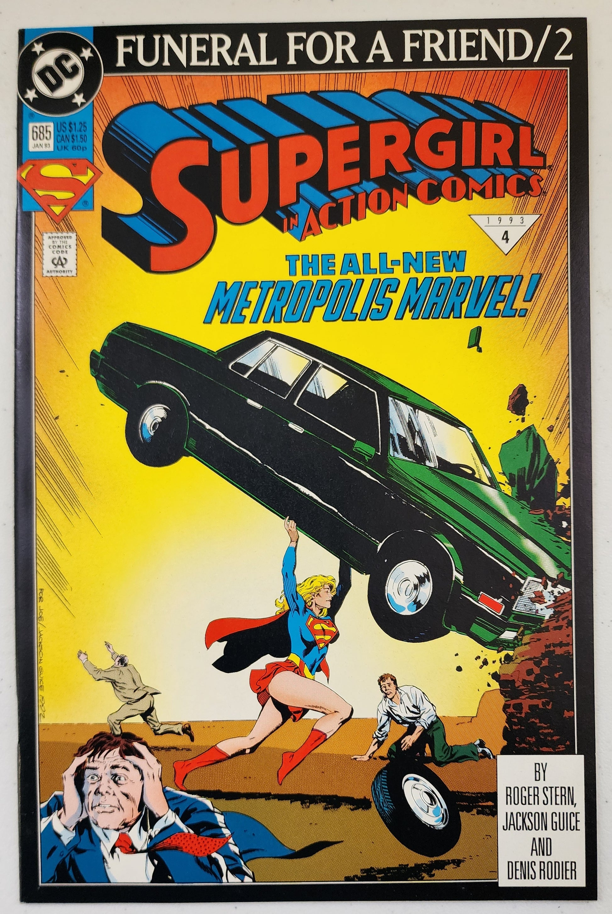 ACTION COMICS #685 HOMAGE SUPERGIRL 1993 Action Comics DC COMICS