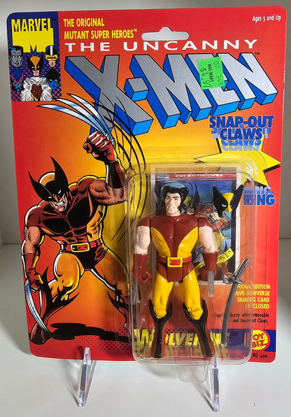 TOY BIZ UNCANNY X-MEN WOLVERINE ORIGINAL COSTUME ACTION FIGURE SERIES 1 1991 [PH01] X-Men Toy Biz   