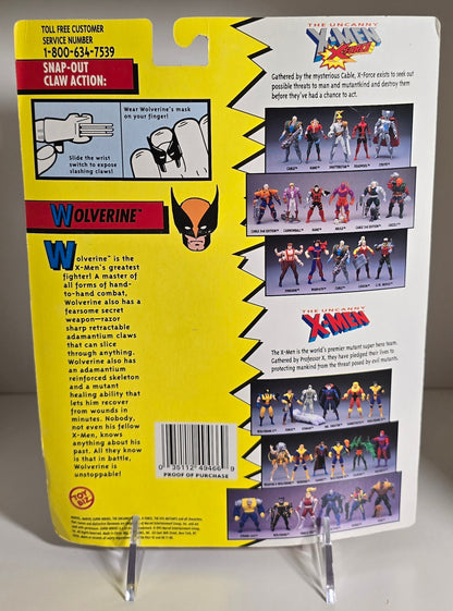 TOY BIZ UNCANNY X-MEN WOLVERINE ORIGINAL COSTUME ACTION FIGURE SERIES 1 1991 [PH04] X-Men Toy Biz   