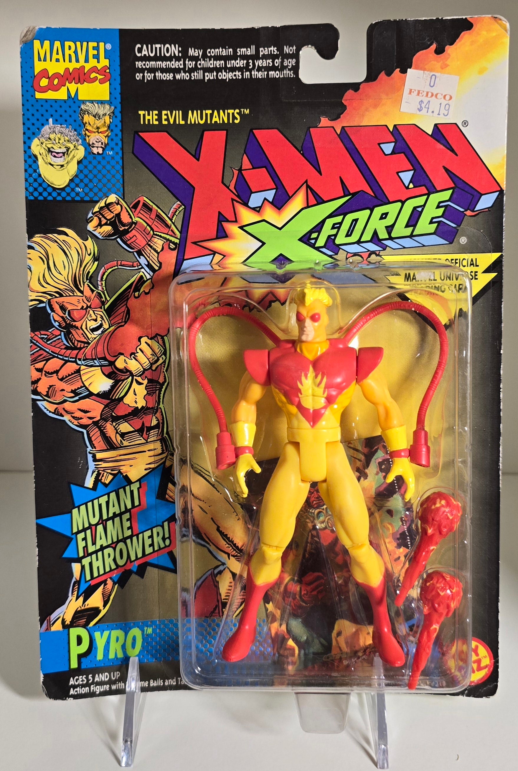 TOY BIZ UNCANNY X-MEN PYRO ACTION FIGURE 1994 [PH01] X-Men Toy Biz   