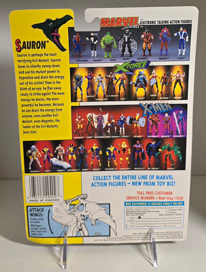 TOY BIZ UNCANNY X-MEN SAURON ACTION FIGURE 1992 [PH01] X-Men Toy Biz   