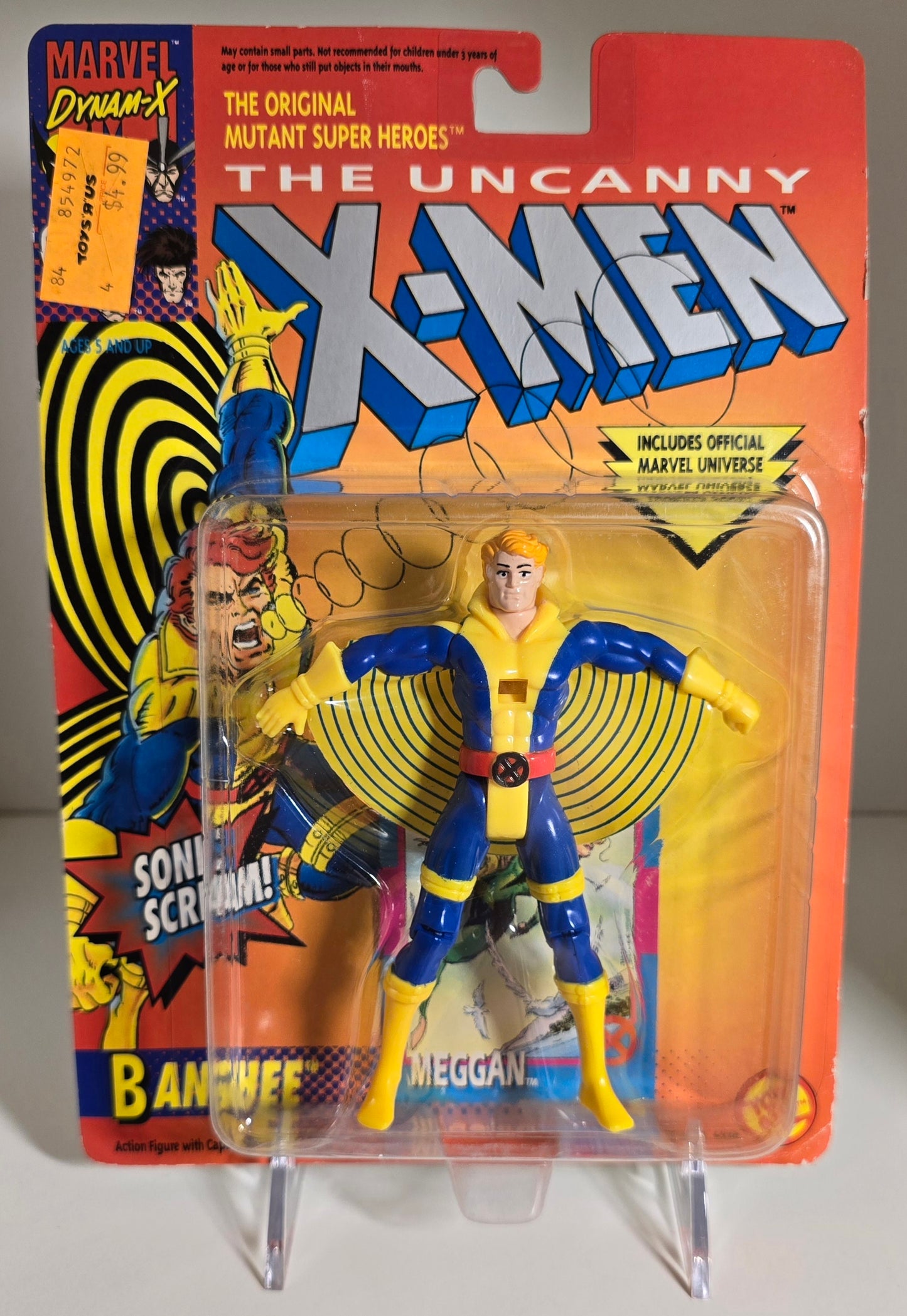 TOY BIZ UNCANNY X-MEN BANSHEE ACTION FIGURE 1992 [PH03] X-Men Toy Biz   